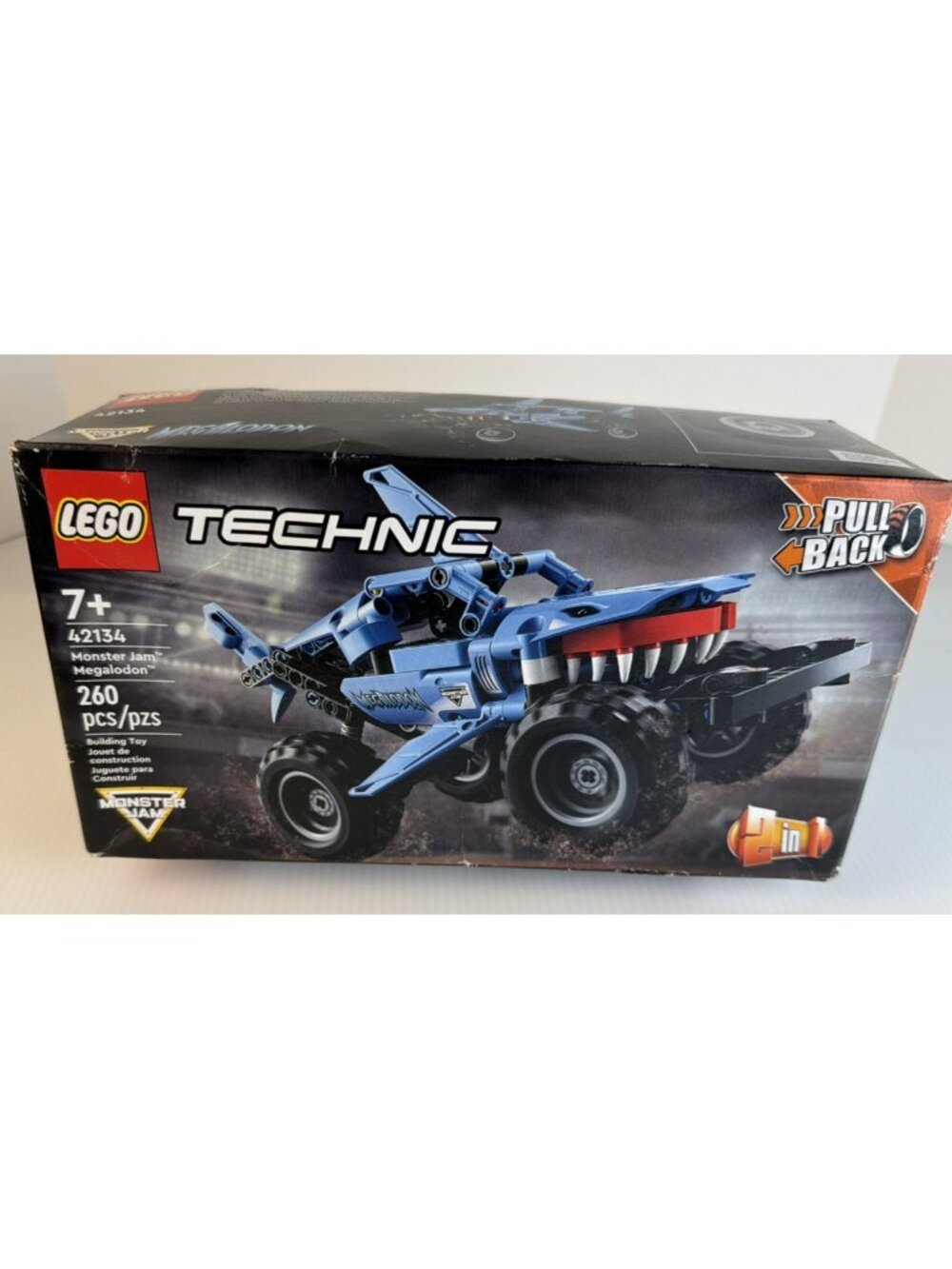 LEGO TECHNIC: Monster Jam Megalodon (42134) *Severely Dented Box